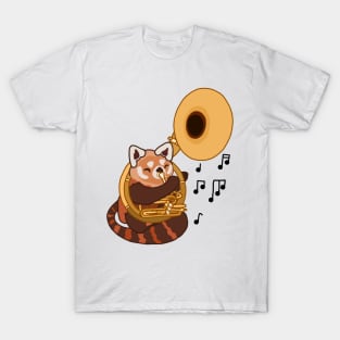 Sousaphone Red Panda T-Shirt